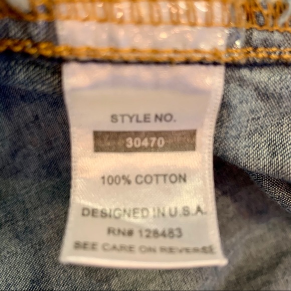 LITZ Women’s Denim Jacket/ Shirt Long Sleeve - Picture 9 of 9